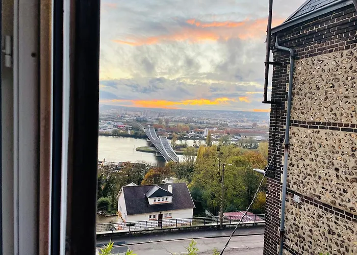 Havre De Paix A Rouen Duplex Lumineux Avec Vue - 415 * Bonsecours