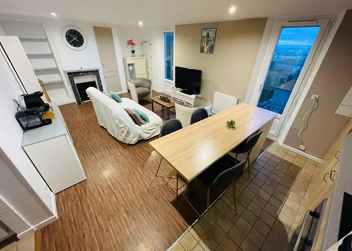 Appartement Havre De Paix à Rouen Duplex Lumineux Avec Vue - 415